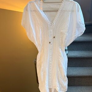White Lace Dress - purchased in Venice, Italy - never worn